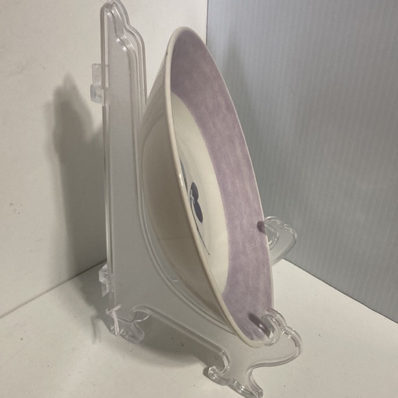 PIER ONE Olive Mist Coupe Replacement Soup Bowl Lilac Lavender Purple White - Picture 5 of 10